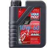 LIQUI MOLY Motorbike 4T Synth 10W-60 Street Race — Синтетическое моторное масло для 4-тактных мотоциклов 1 л.