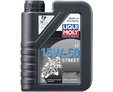 LIQUI MOLY Motorbike 4T 15W-50 Street — НС-синтетическое моторное масло для 4-тактных мотоциклов 1 л. — общий вид