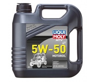 LIQUI MOLY ATV 4T Motoroil 5W-50 — НС-синтетическое моторное масло для 4-тактных квадроциклов 4 л.