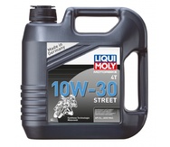 LIQUI MOLY Motorbike 4T 10W-30 Street — НС-синтетическое моторное масло для 4-тактных мотоциклов 4 л.