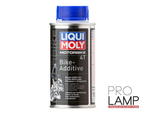 LIQUI MOLY Motorbike 4T-Bike-Additiv — Присадка для очистки топливной системы 4-тактных двигателей 0.125 л.: prisadka