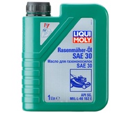 LIQUI MOLY Rasenmaher-Oil 30 — Сезонное минеральное моторное масло для газонокосилок 1 л.