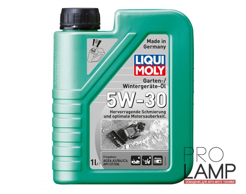Garten-Wintergerate-Oil 5W-30 — Всесезонное НС-синтетическое моторное масло для садовой и силовой техники 1 л. — общий