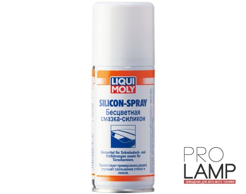 LIQUI MOLY Silicon-Spray — Бесцветная смазка-силикон 0.1 л.: Silicon Spray 7567