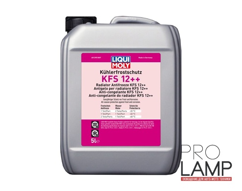 Антифриз концентрат G12++, KFS 12++ — 5 л.: antifriz kontsentrat liqui moly kuhlerfrostschutz kfs 12 5 l 1564579979 1