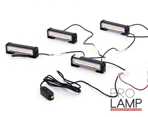 Проблесковая сигнальная балка 4-STROB 24W — 4s strob 24w 4