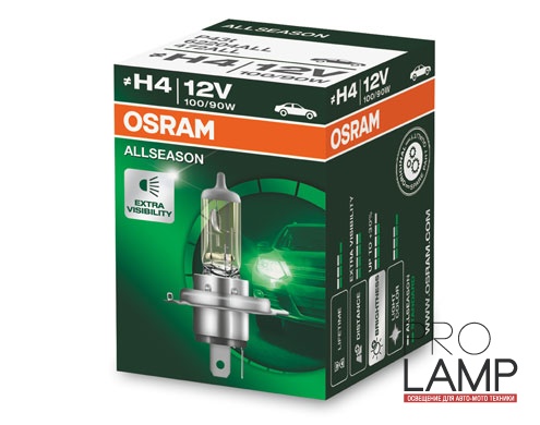 Галогеновые лампы Osram Allseason H4 (64193ALS)