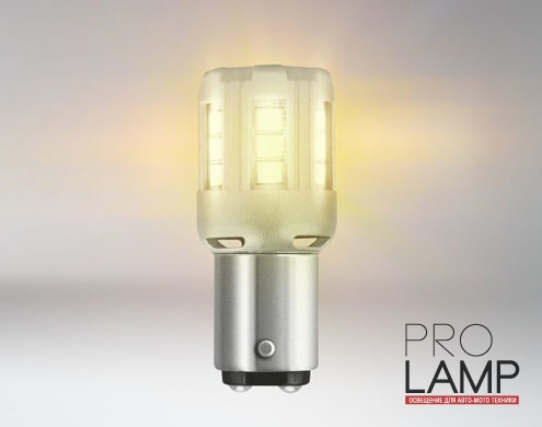 Светодиодные лампы Osram Standart Amber P21/5W - 1457YE-02B — Osram LEDriving STANDARD RETROFIT 1457YE 4
