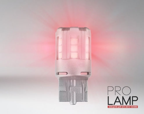 Светодиодные лампы Osram Standart Red W21W- 7705R-02B (2шт.) — Osram LEDriving STANDARD RETROFIT 7705R 4