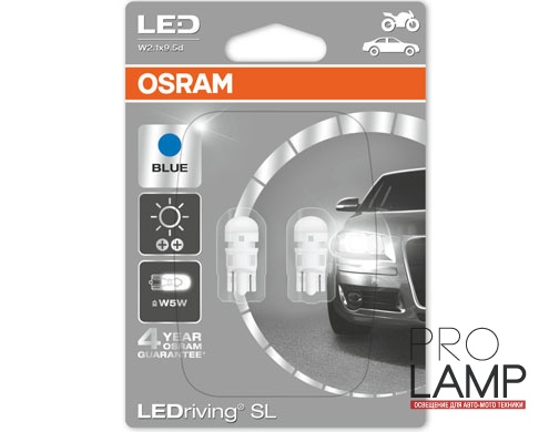 Светодиодные лампы Osram Standart Cool White W5W - 2880BL-02B — Osram LEDriving STANDARD RETROFIT 2880BL 3