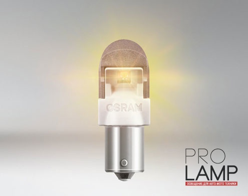 Светодиодные лампы Osram Premium Amber PY21W - 7557YE-02B (2шт.) — Osram LEDriving PREMIUM RETROFIT 7557YE 2