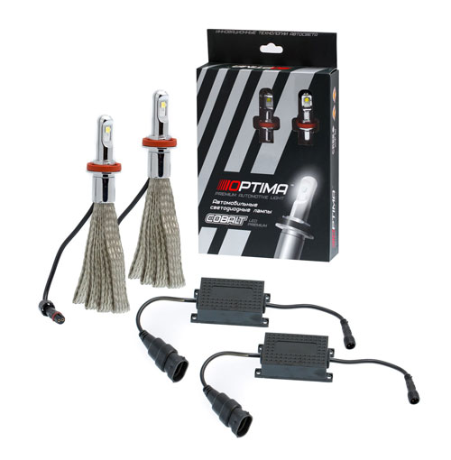 Светодиодные лампы Optima LED Premium Cobalt H11 9-36V